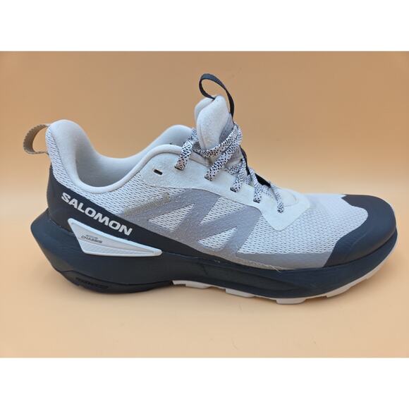 Salomon Elixir Activ Hiking Shoe Mens Sz 10.5 Sneaker Glacier Gray